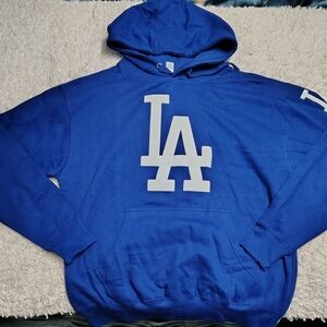 NWOT Blue LA Logo Men's Hoodie